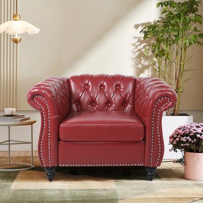 Tangie 40" Upholstered Sofa