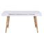 Bureau d'ordinateur moderne Elle Decor Giselle Mid-Century