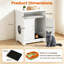 Engineered Wood Litter Box Enclosure