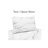 Marble Single Shower Curtain