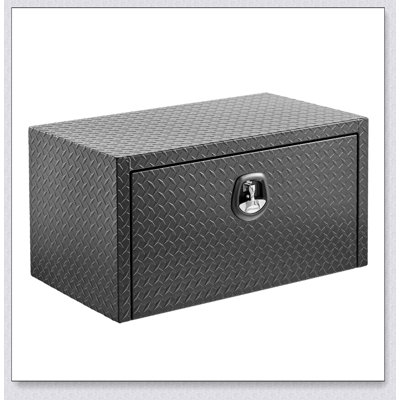 36 Inch Heavy Duty Aluminum Underbody Truck Tool Box With Lock, Waterproof And Durable Storage Organizer