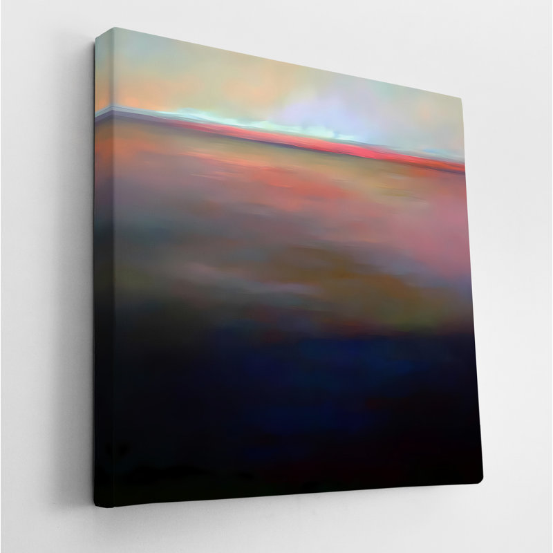 Pink Horizon, 36" H x 36" W