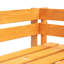 Adelbjrno Solid Wood Pine Outdoor Bench-1236590797