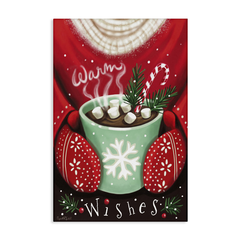 «Warm Wishes Hot Cocoa» par Elizabeth Tyndall, H 24 po x l 16 po