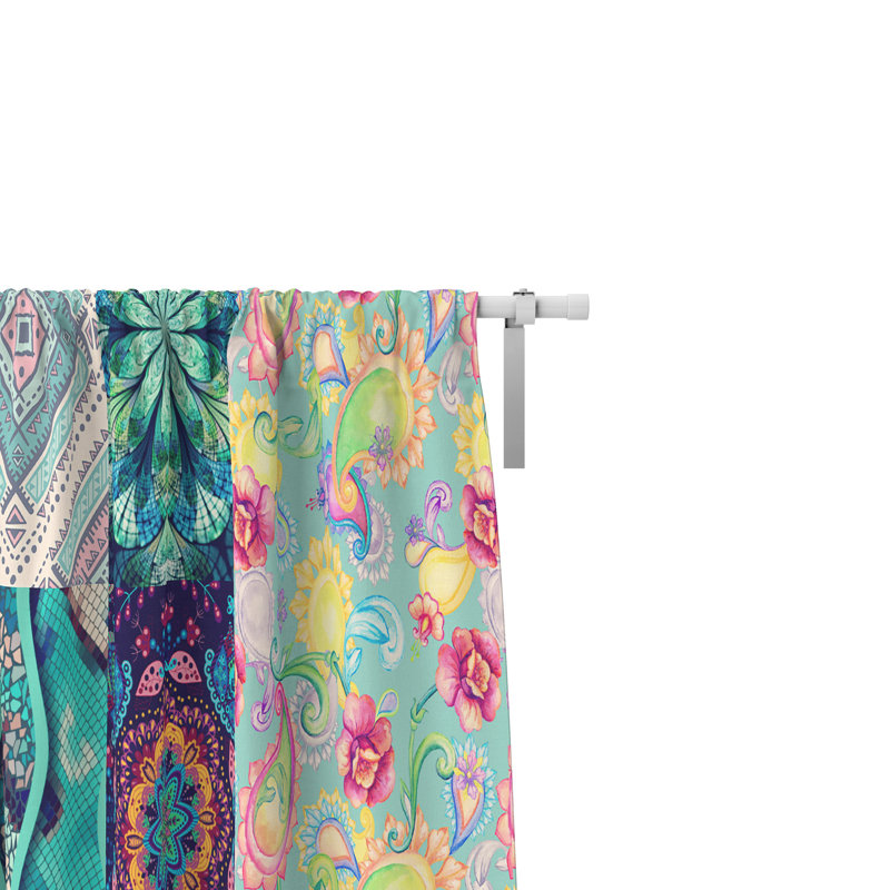 Semi Sheer Curtain Pair, 40" W x 82" L