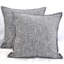 Housses de coussin texturées en coton texturé / Housses de coussin modernes / Taie d'oreiller élégante-116396110-116396107