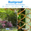 44cm H x 31cm W Metal Fence Panels