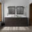 Double Bath Vanity with White Quartz Top-110912864