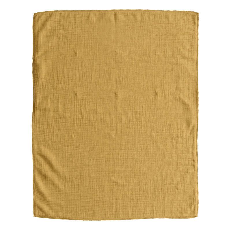Knitted Throw Blanket, Tan