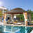 14 Ft. W x 12 Ft. D Metal Patio Gazebo, Thickened Columns Gazebo