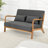 Upholstered 45.7'' Sofa-1784297322