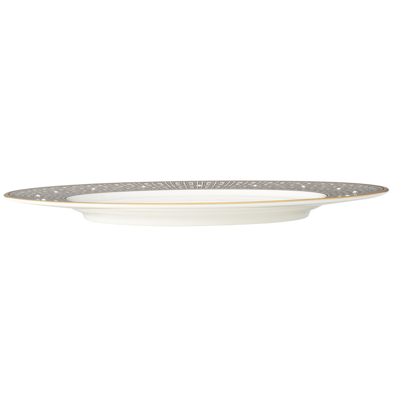 Assiettes plates Noritake Infinity, 11 po, Bronze