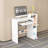 A simple and practical computer desk with optimized space,White-2018833066