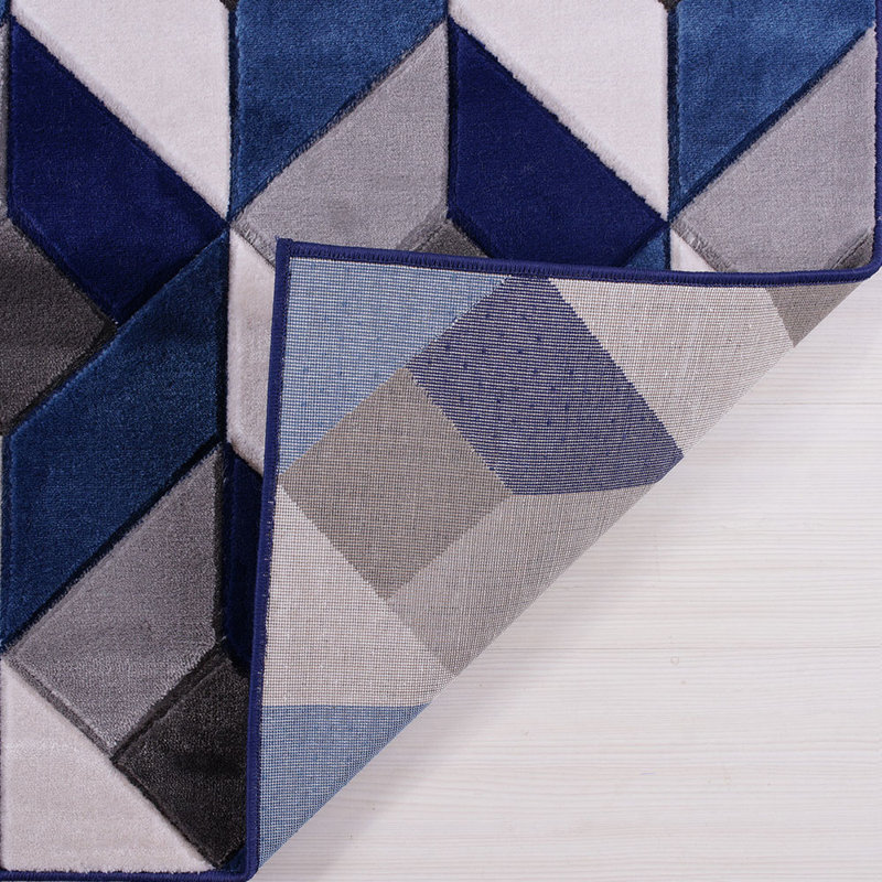 Sharpsburg Geometric Area Rug, Rectangle 60 x 110cm