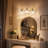 Abner 3-Light 24.8" H Antique Brass Vanity Light