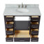 Ensemble de meuble-lavabo simple 43 po Cambridge-346022282