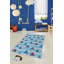 Tapis tissé de qualité supérieure, 5,2 x 7,5 pi, 100% polyester, antibactérien, antidérapant, hauteur des poils de 0,3 po | Lavable à la machine, impression numérique 3D | Parfait pour le salon, la chambre à coucher et le bureau-851071761