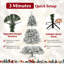 Arbre de Noël illuminé pin artificiel-1871362563