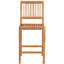 Elijah Outdoor Teak Bar Stool