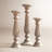 Soteria 18'' H Wood Tabletop Candlestick