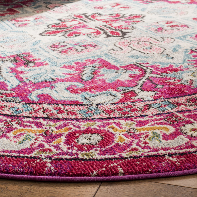 Tapis oriental Monaco Performance, Rond 6 pi 7 po