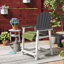 Tabouret de bar extérieur en PEHD Adirondack