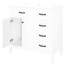 36" Bathroom Cabinet - Freestanding With Ceramic Sink, Drawers, Vanity Modern Solid Sink And-1806124397