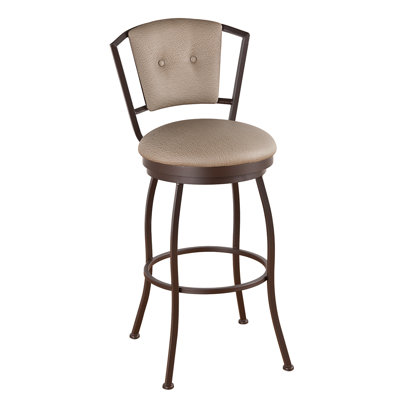 Eglinton Swivel Upholstered Counter Stool