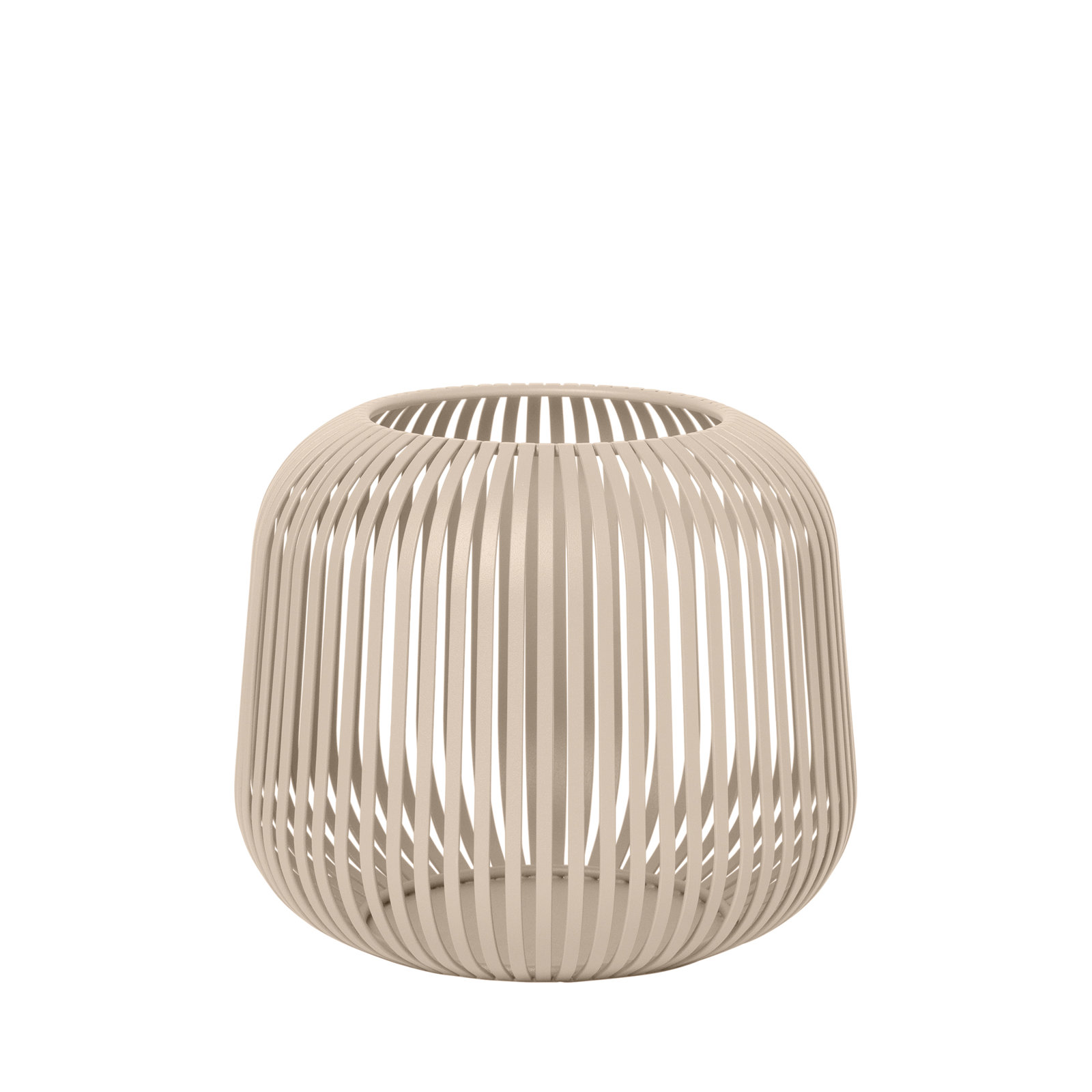 Lito Metal Lantern Candle Holder, Nomad, 6.7" H x 8" W x 8" D