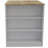 Alameda Kitchen Island, Three Drawers Concealed-294216283