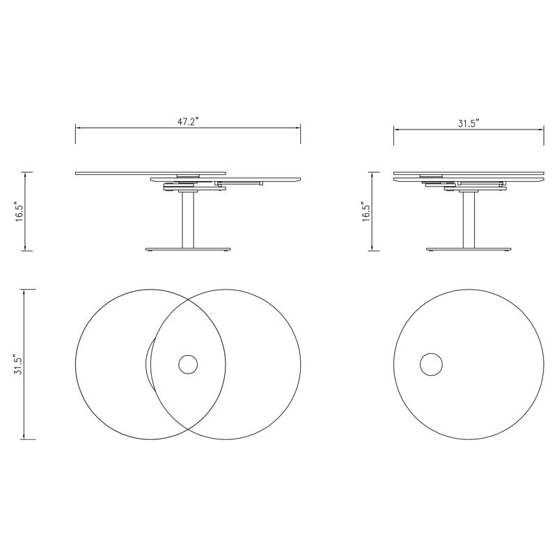 Table basse Softer Than Sisal