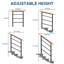 1-3 Step Wood Metal Handrail