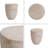 Outdoor/Indoor Lightweight Concrete Side Table