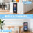 15 Inch Built-in/Freestanding Beverage Refrigerator Cooler 130 Can Beer Cooler Mini Beer Drink Fridge with Glass Door and Lock Under Counter Black Classic Series-119757877-119757876