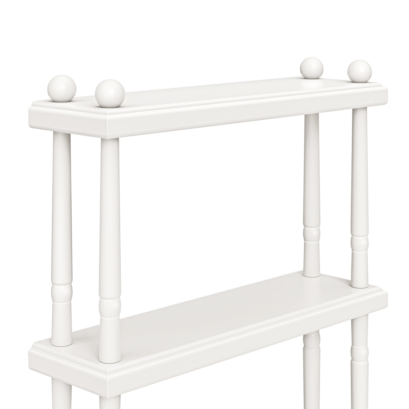 Liberty Narrow Bookcase, Warm White