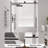 48" W x 76" H Reversible Frameless Single Sliding Bathroom Shower Door with Soft Close-99356160