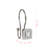 HK22XX Zinc Rust Resistant Shower Curtain Hook-65586366