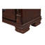 Commode 9 tiroirs Lyndon G09400-D, cerise
