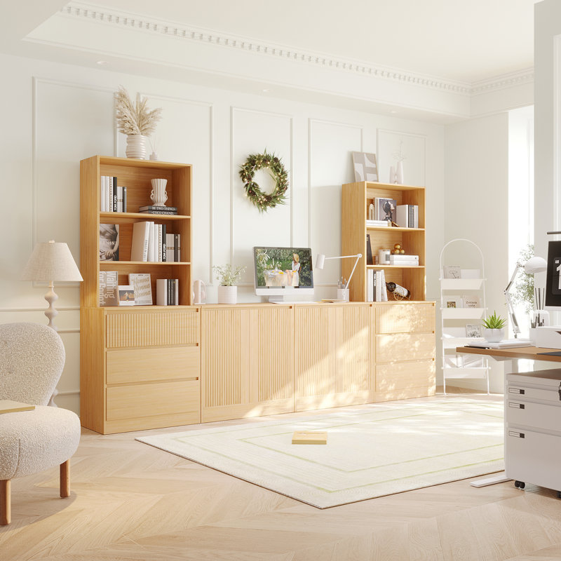 Wood Doors Accent Cabinet