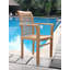 Mas Outdoor Teak Dining Armchair