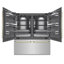 ZLINE Autograph 72 in. Built-In Refrigerator w/ Gray Interior and Bronze Accents-349037846