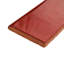 Antic Special 6" x 3" Glossy Ceramic Bullnose Tile Trim in Red