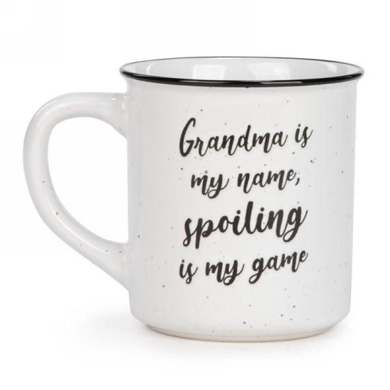 Grandma Is My Name Spoiling Is My Game - tasse en céramique