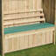 Millville Solid Wood Outdoor Bench
