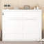 Lit escamotable double pleine grandeur, blanc-1246383085-1246383084