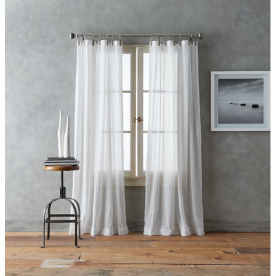 City Breeze Semi Sheer Sliding Panel Pair