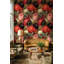 Papier peint floral, décoration murale traditionnelle rétro