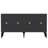 Modern Console Table, Oak & White, 39.4 x 13.8 x 39.4 inches | 100% Melamine Coated Particle Board, Thickness: 0.7 inches | Scandinavian Design, Elegant Storage Solution for Living Room & Entryway