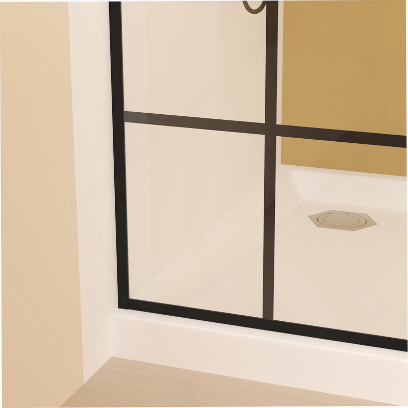 Framed Glass Shower Screen For Bathroom