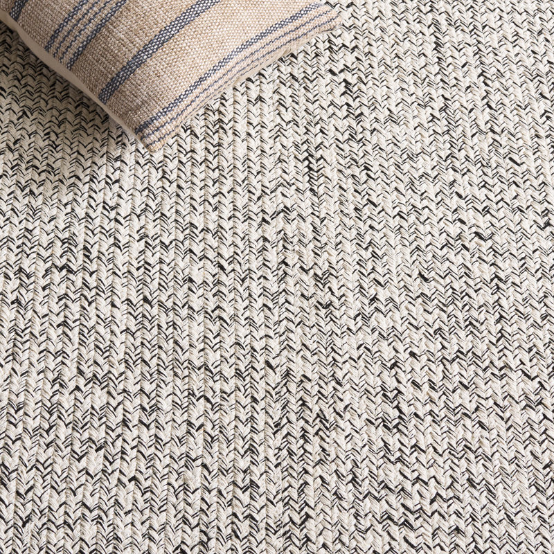 Tapis d'intérieur en coton tressé à tissage plat, Ovale 3 pi x 5 pi